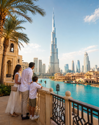 Dubai skyline and holiday package experience reviewed by Piumi Samarasinghe for Arabiers
