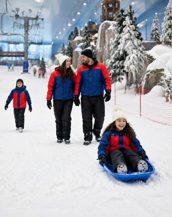 Ski Dubai indoor snow park and winter attraction tickets reviewed by Piumi Samarasinghe for Arabiers