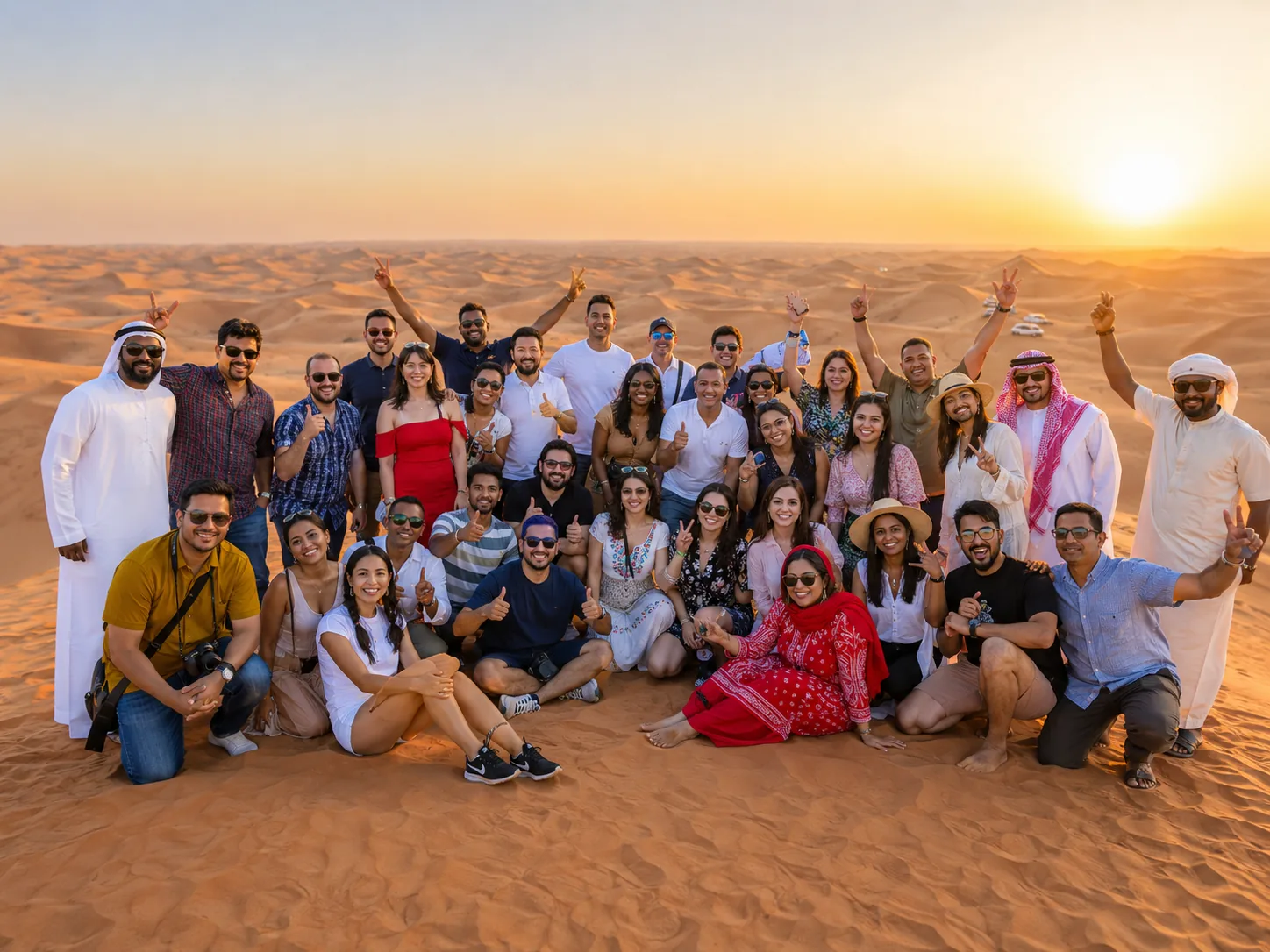 International group in Abu Dhabi coordinated by Arabiers corporate ground handling team