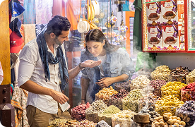 Trade-route spice influences