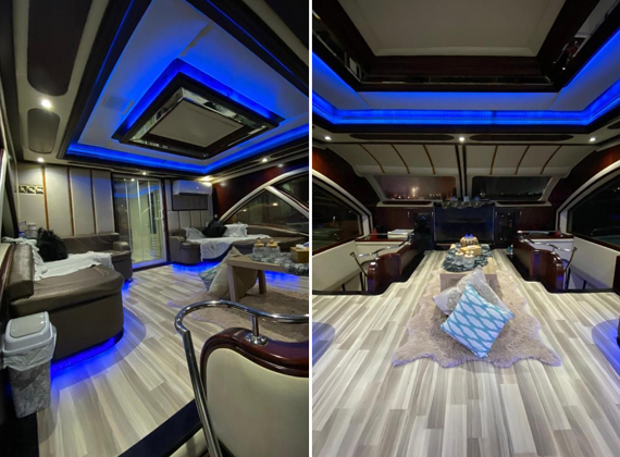 55 ft Gulfcraft yacht for private rental in Abu Dhabi