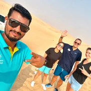 Mujeeb Rahman, Senior Manager Desert Ground Operations at Arabiers, Abu Dhabi and Liwa desert safari expert