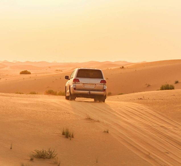 Dune Bashing in Dubai