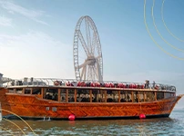 Creek sightseeing dhow cruise on the water