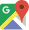 Map marker icon showing a kayaking launch point in Abu Dhabi